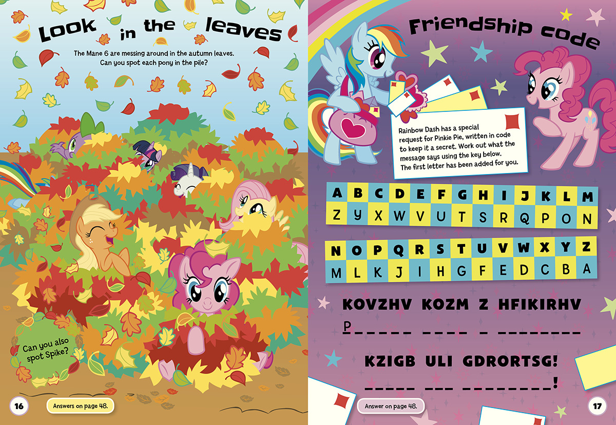 My Little Pony Activity Books - Chris West Graphic Design