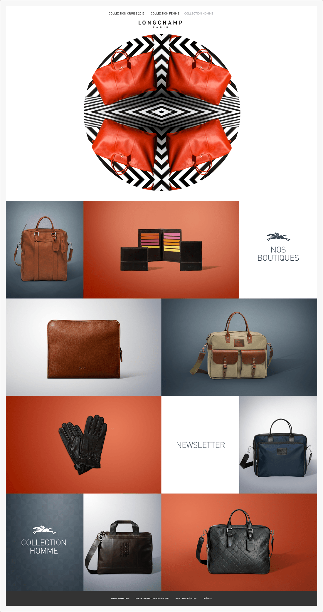 longchamp cruise collection