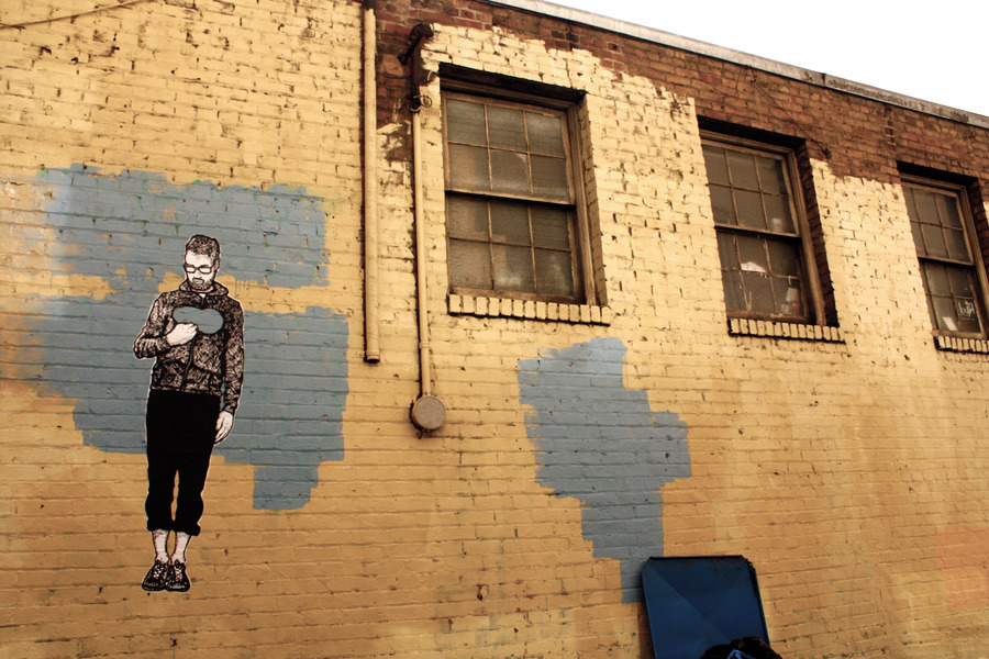 Karl Addison, 'Negative Space', Seattle unurth street art