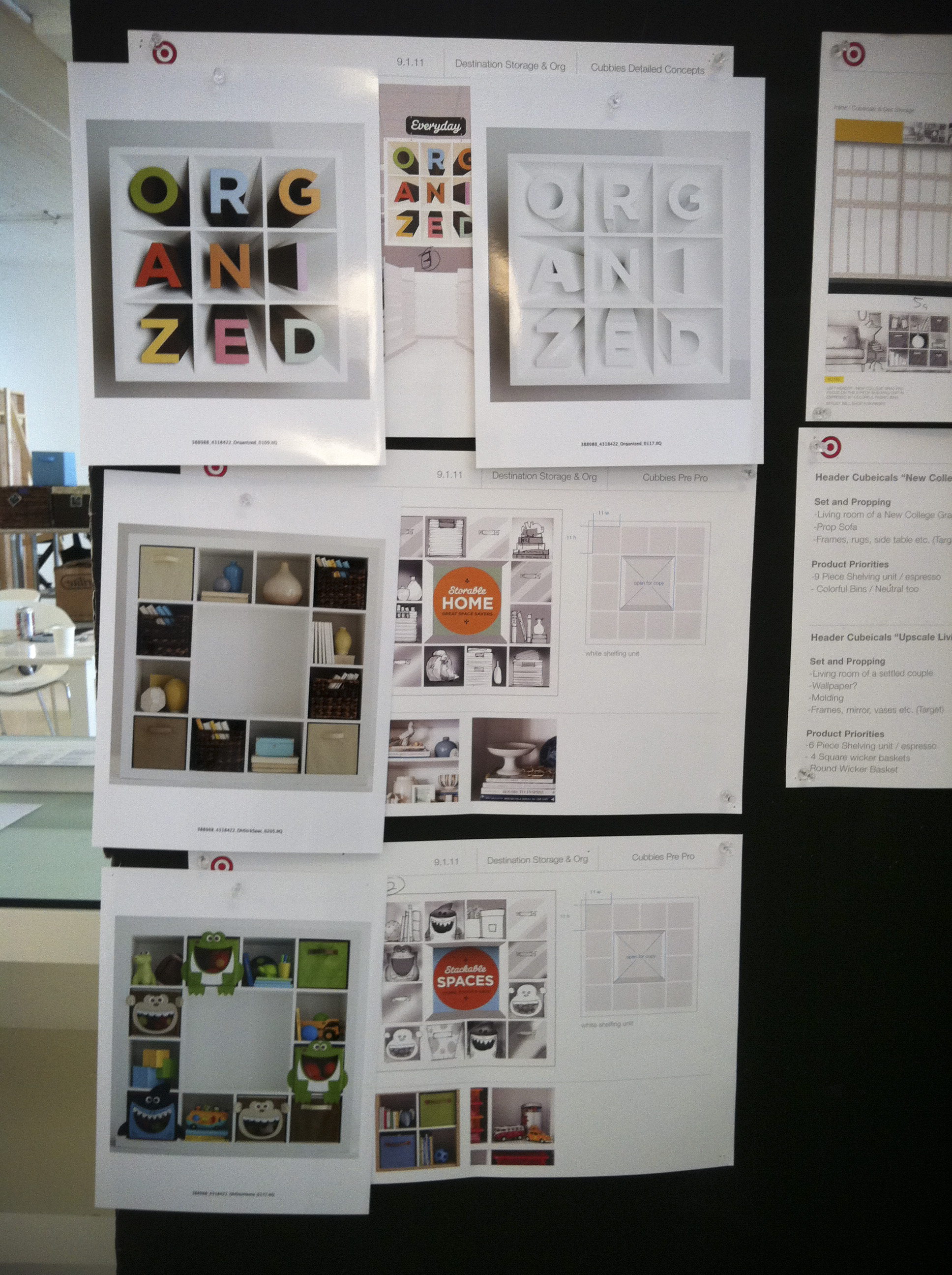 Target Storage & Organization Allan Peters