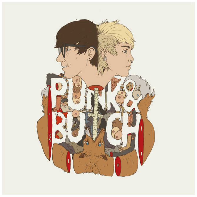 Butch Punk digital - The Lost Fur : artwork of Meagan Jenigen