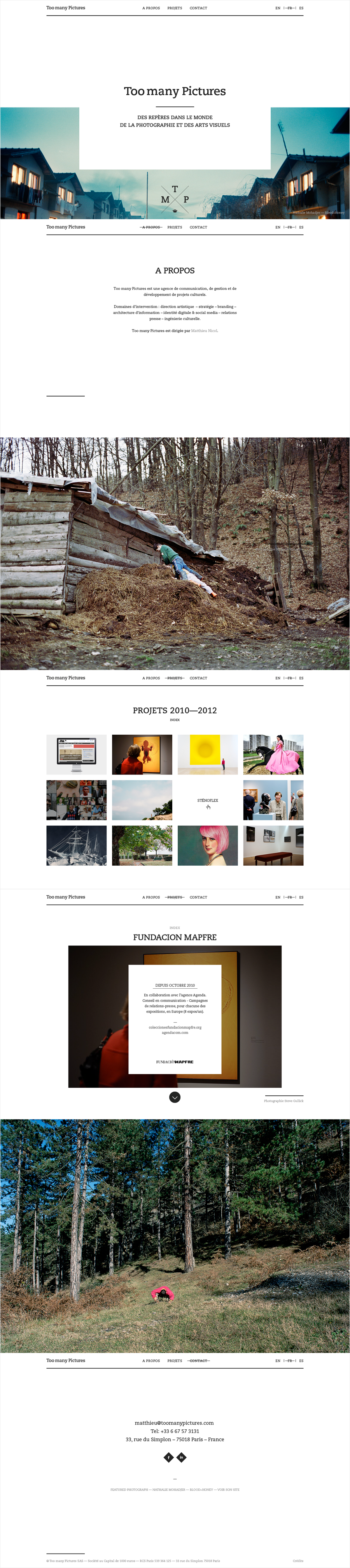 TOO MANY PICTURES Isabelle Gusching