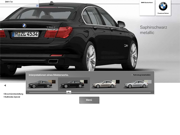 BMW 7 Series Visualizer - Serdar Sahin - ideas, art & execution ...