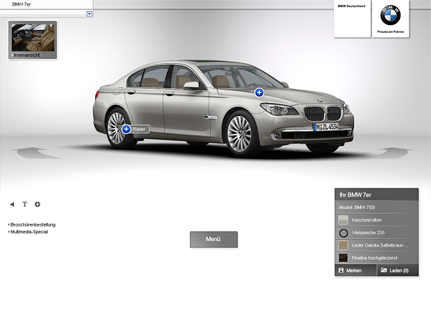 BMW 7 Series Visualizer - Serdar Sahin - ideas, art & execution ...