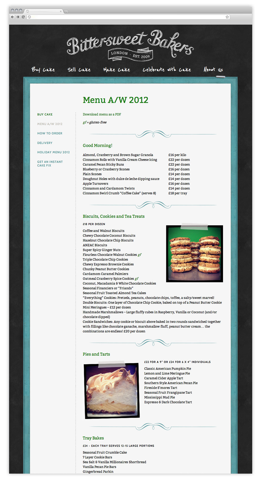 Bittersweet Bakers What Katie Does