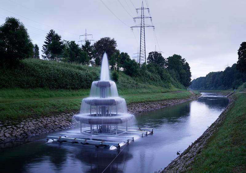 Waste Water Fountain KWY.studio