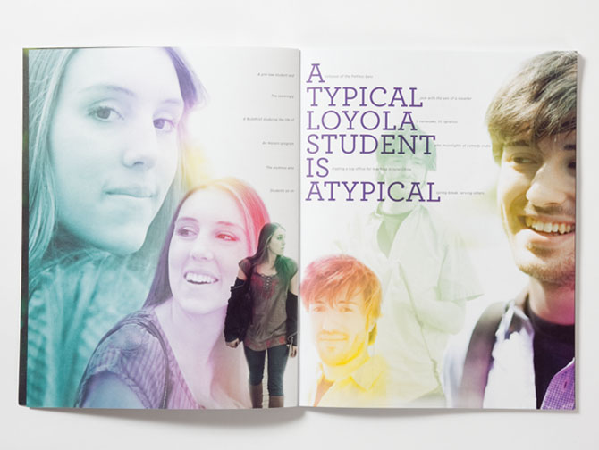 Loyola University Maryland Viewbook Kelly Dorsey