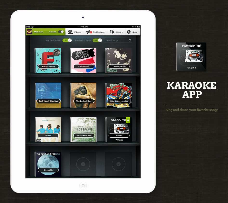 Karaoke Ipad app WhyDontWeTry