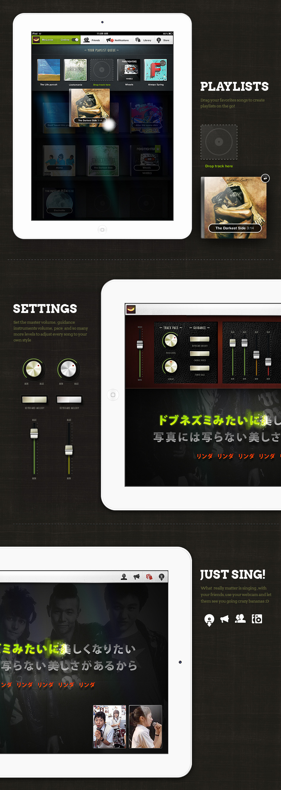 Karaoke Ipad app WhyDontWeTry