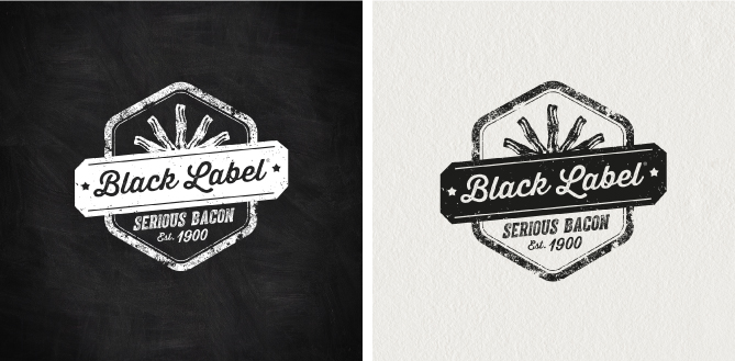 Hormel Black Label Bacon Hagen Design