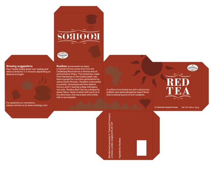 Rooibos Tea Box John Leonard
