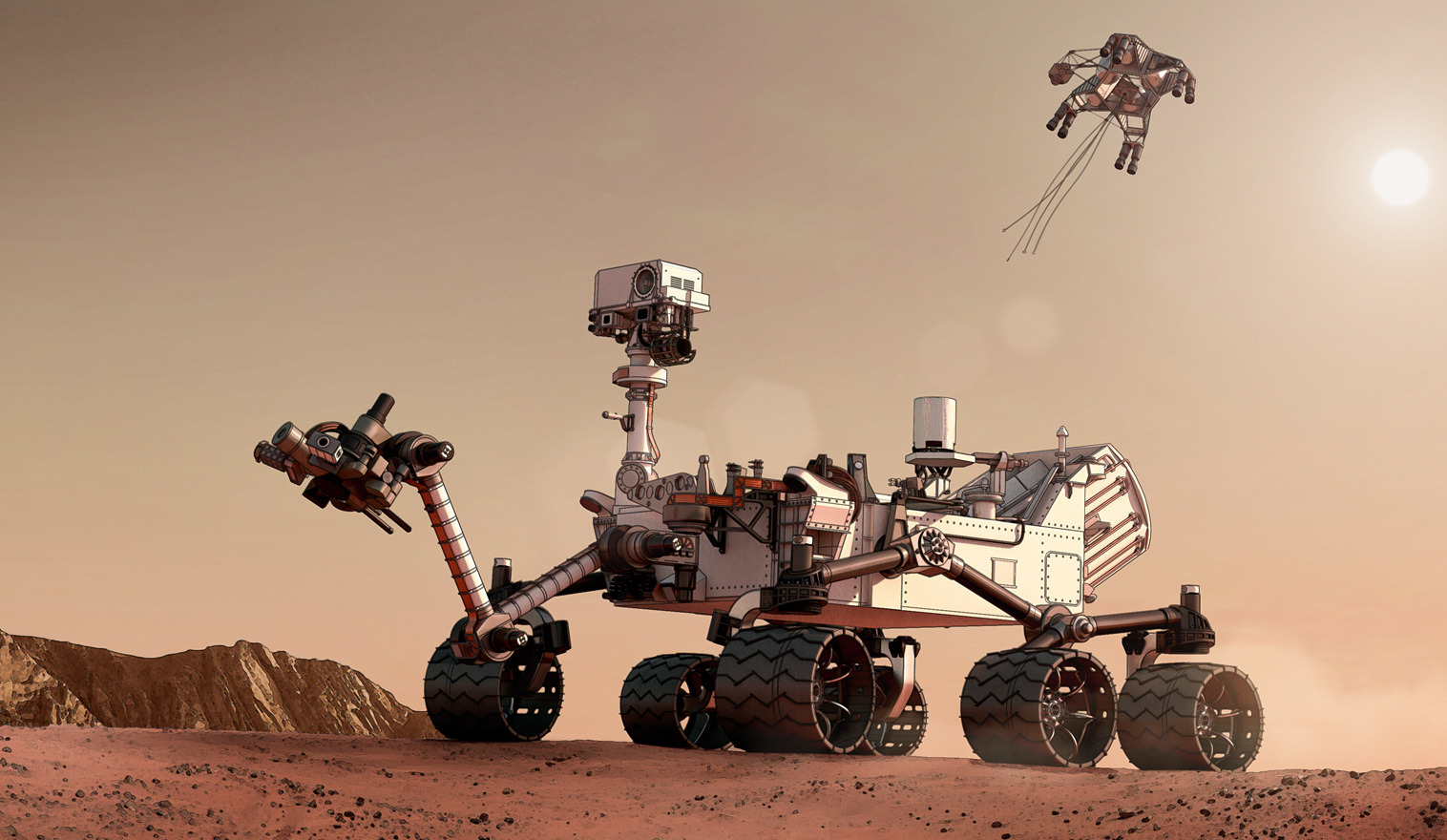 Mars Rover Curiosity kollected