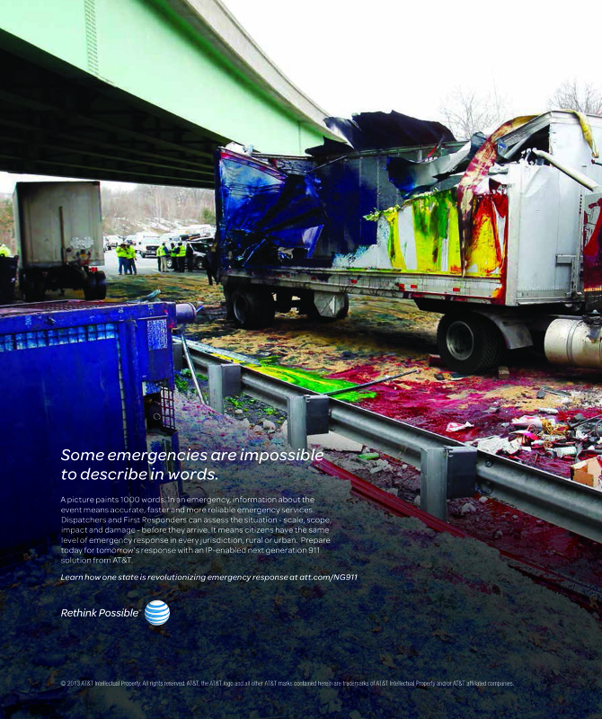 AT&T Emergency Services print - steven schroth copywriter