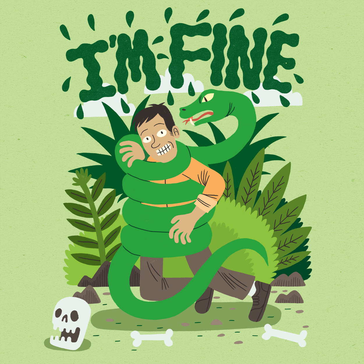 Time to Change Campaign Jack Teagle Illustration