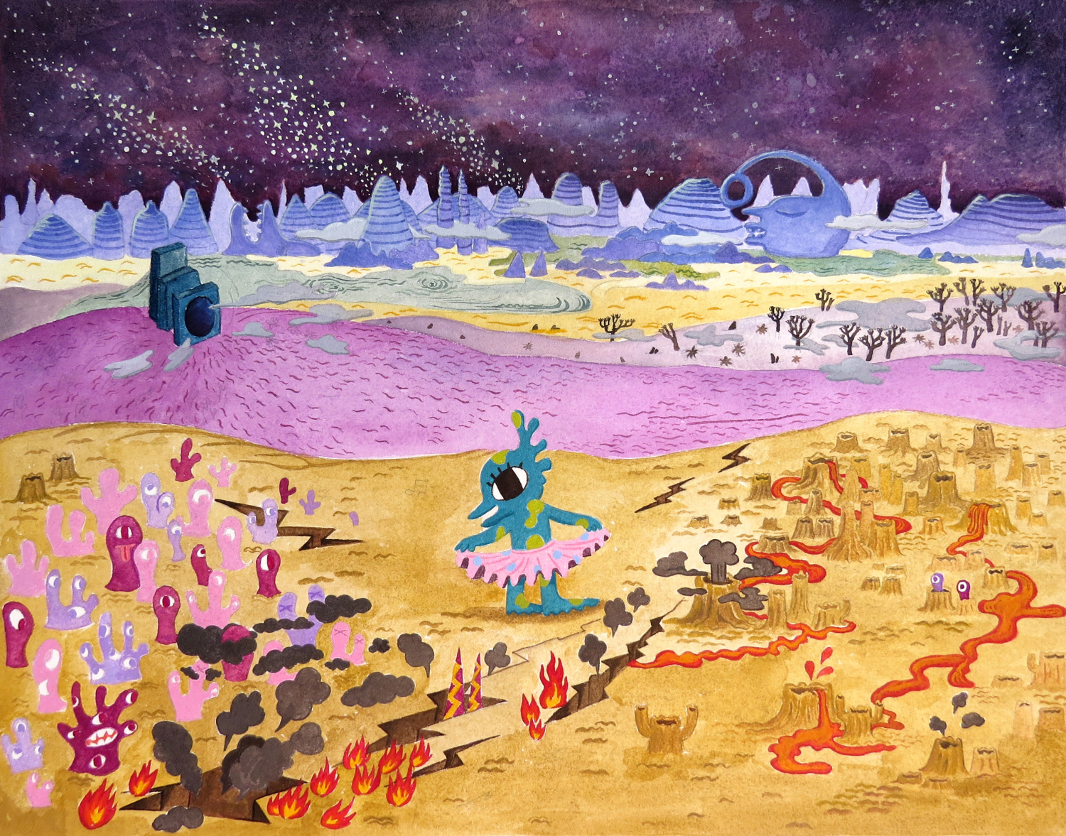 The Alien on Her Planet - YouKyungChoi
