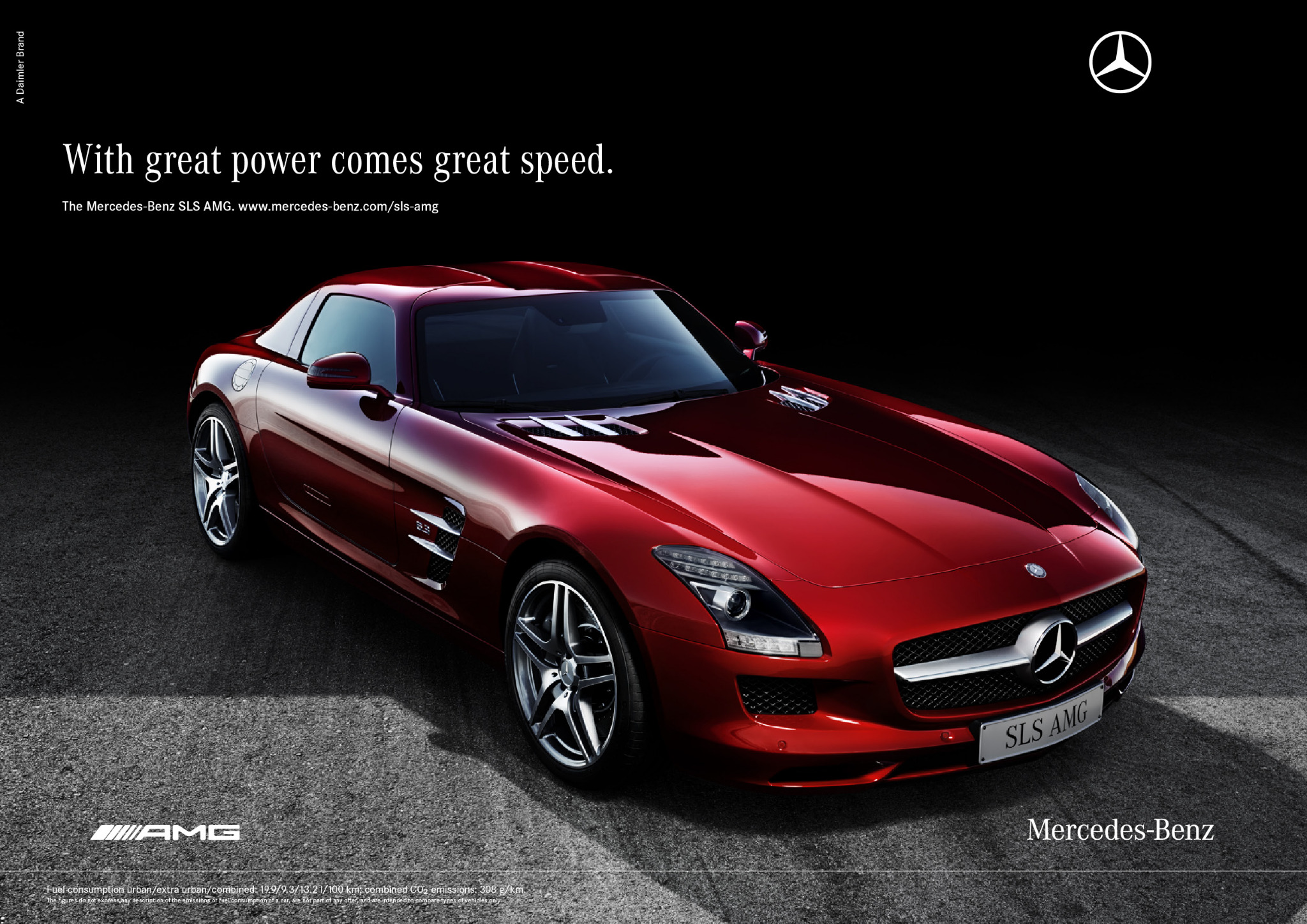 Mercedes Sls Amg Print Campaign Dan P