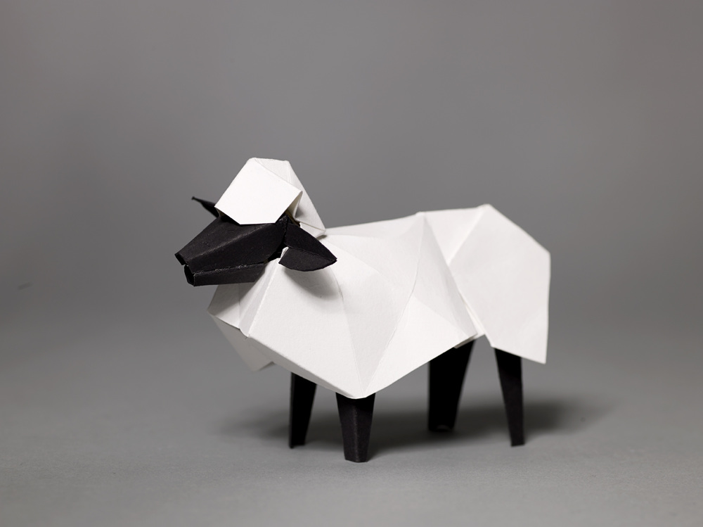 Origami figures Rebecca Sutherland