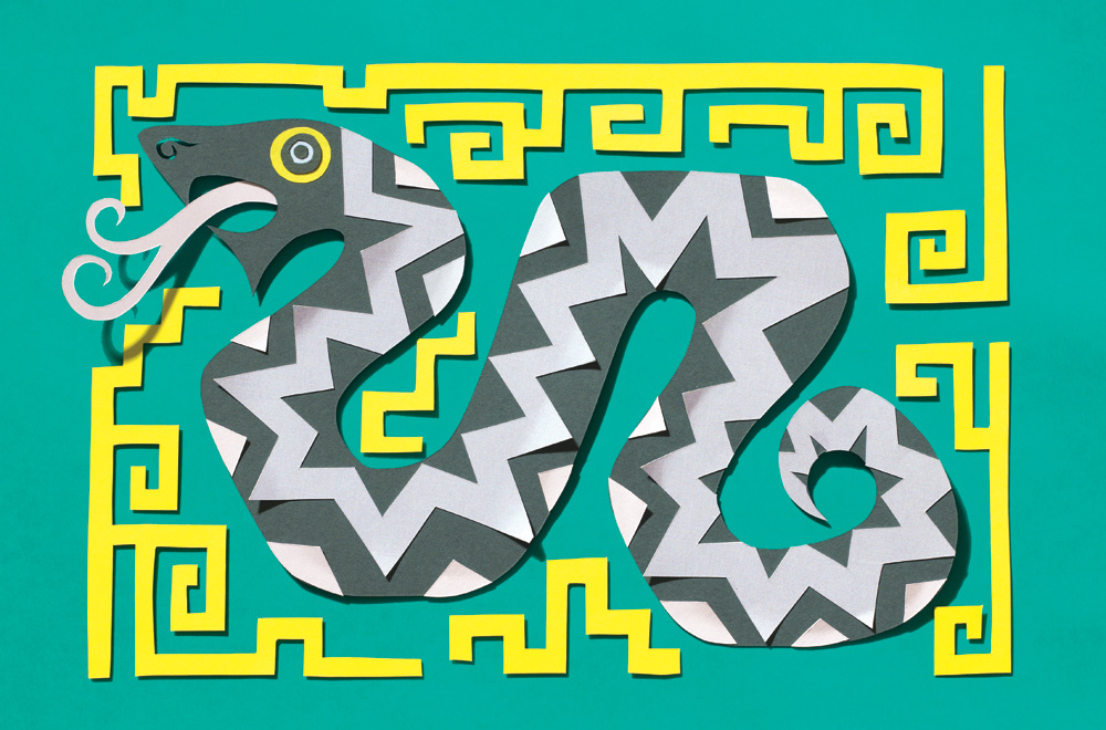 Lunar New Year of the Snake Rebecca Sutherland