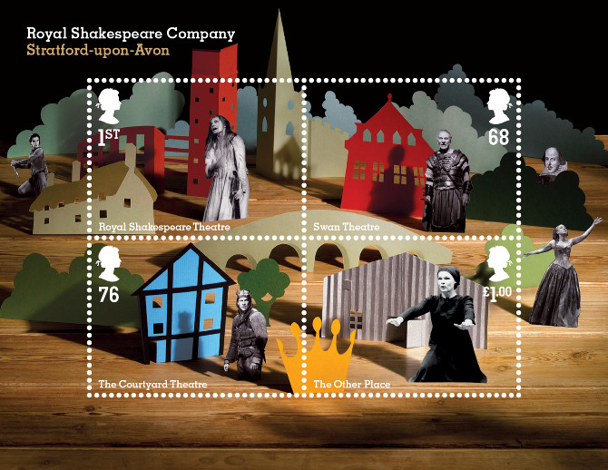 RSC 50th Anniversary Stamps - Rebecca Sutherland