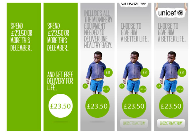 Unicef. Choose to give a better life for every child - Gill White ...