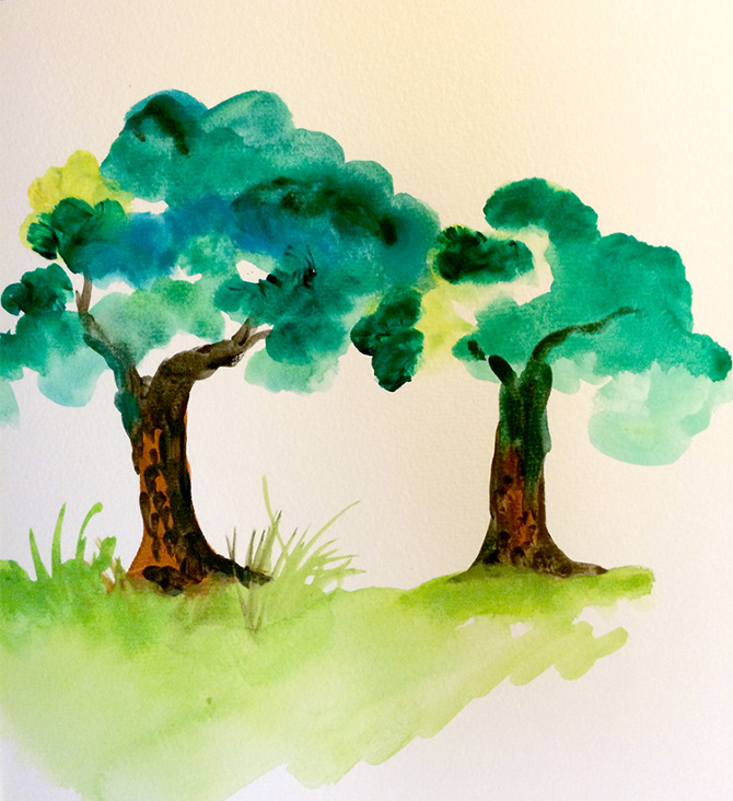 The Forest - art by susan