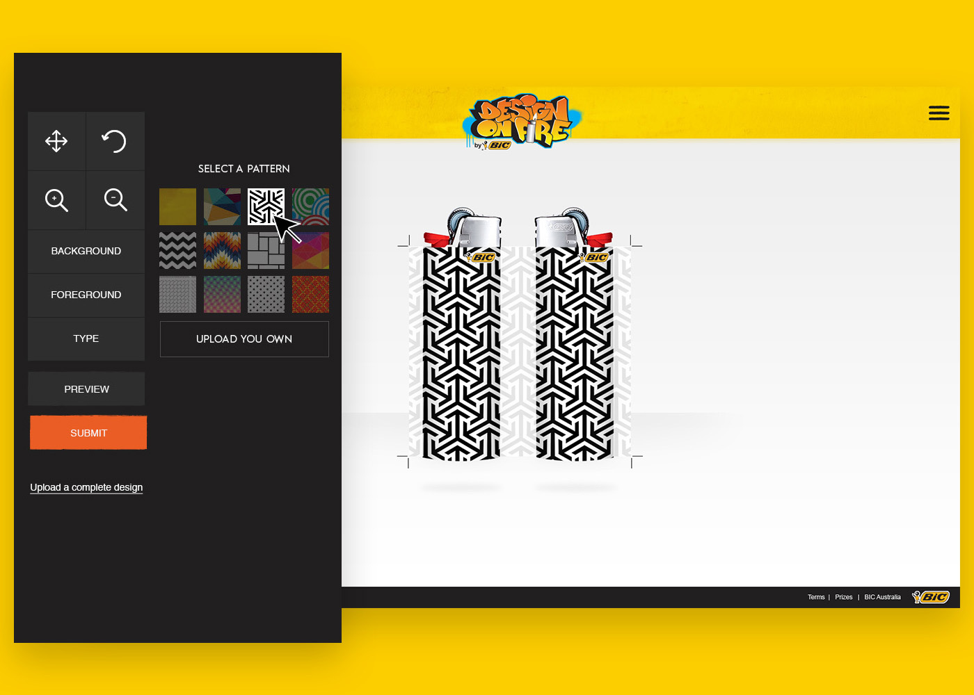 bic design on fire guilhermepocai