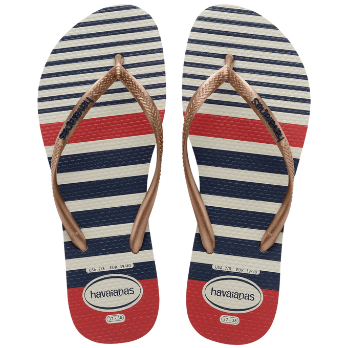 Slim nautical havaianas Clearance