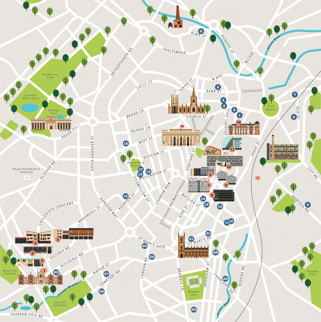 Sheffield Hallam Maps Sarah Abbott