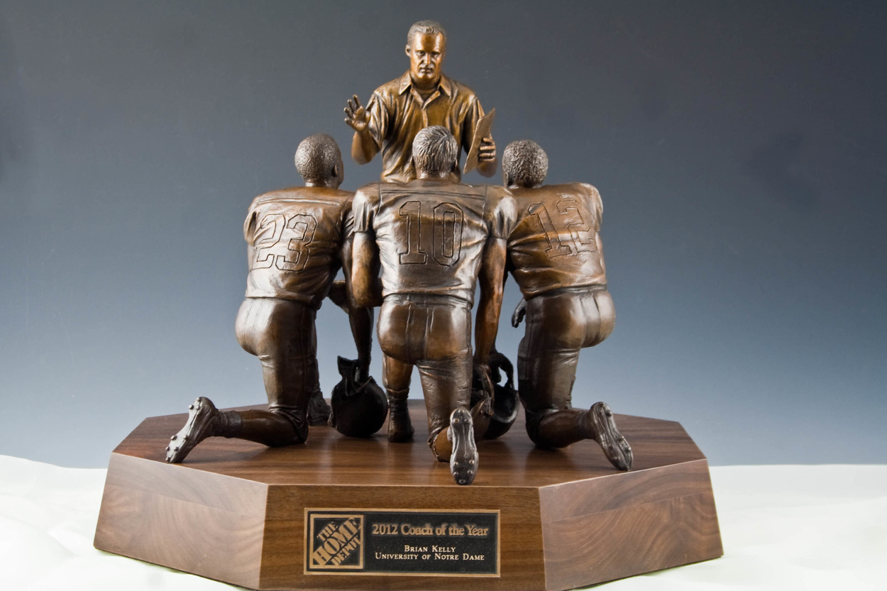 Home Depot Coach Of The Year Trophy Andrew Harper