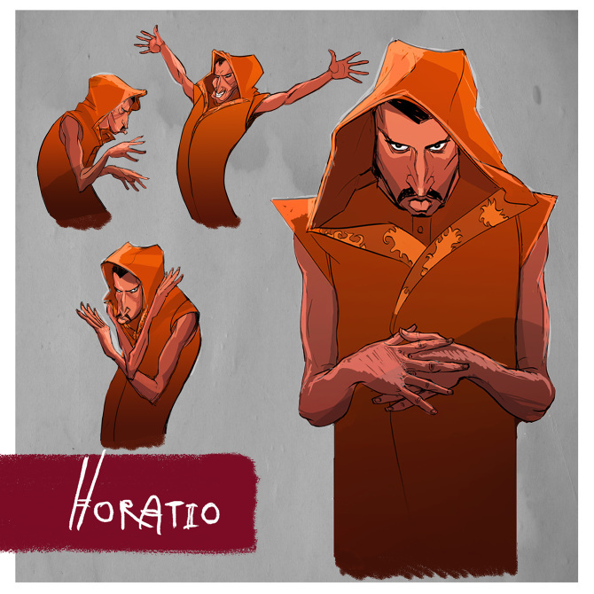 2D Character design - www.ohadgivaty.com
