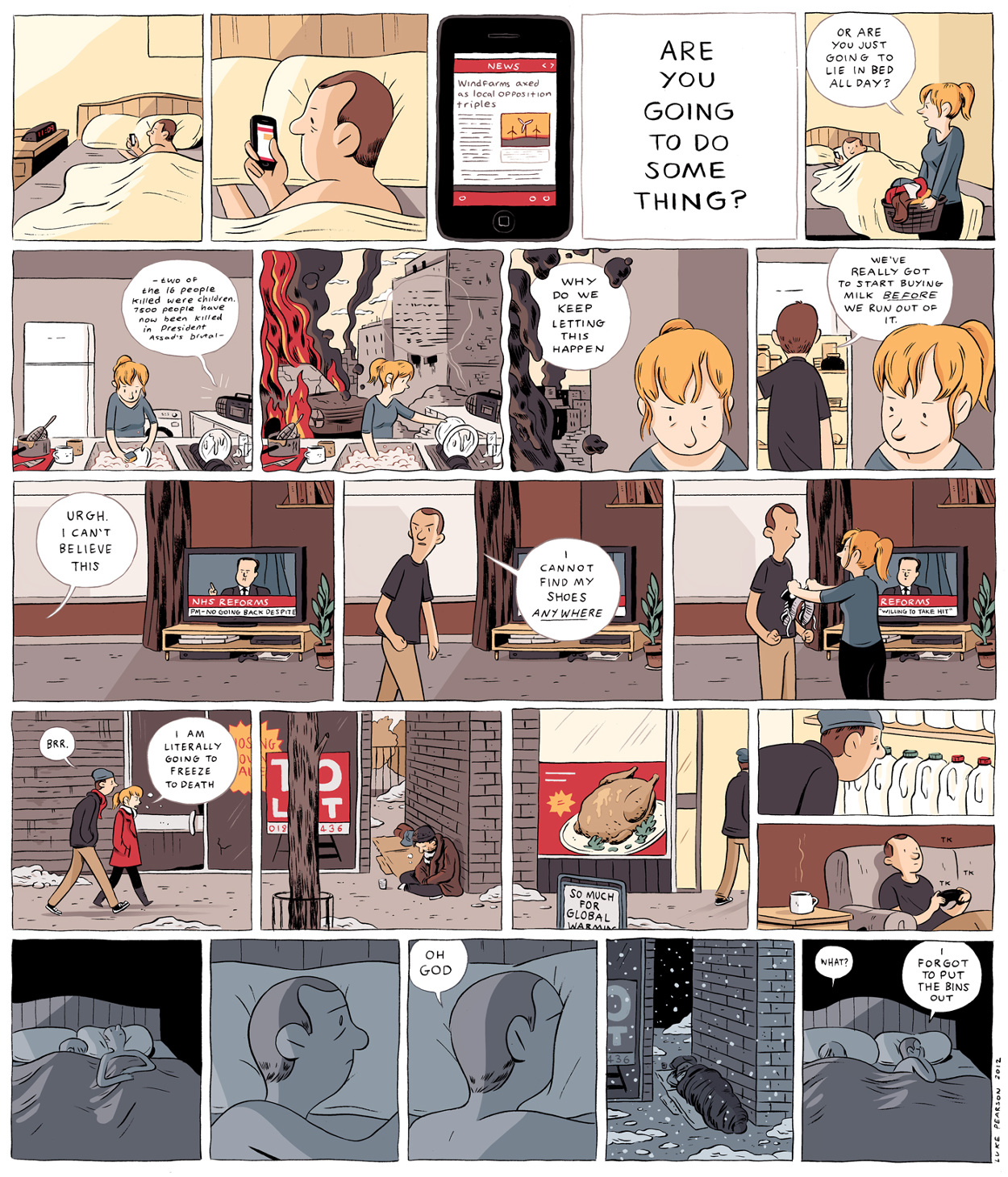 Originally appeared in The Guardian for a section called A Cartoonist's Worldview