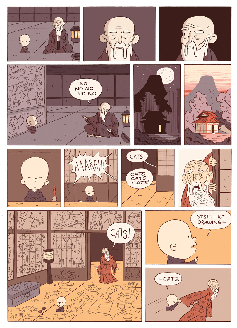 The Boy Who Drew Cats Luke Pearson Illustration And Comics