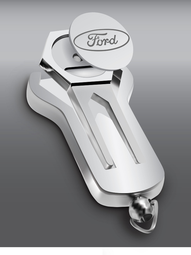 Ford™ keychain Davis Martin designer