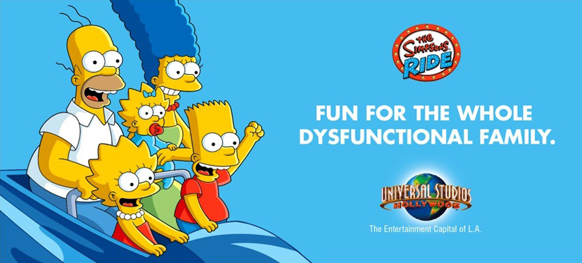 The Simpsons Ride Logo