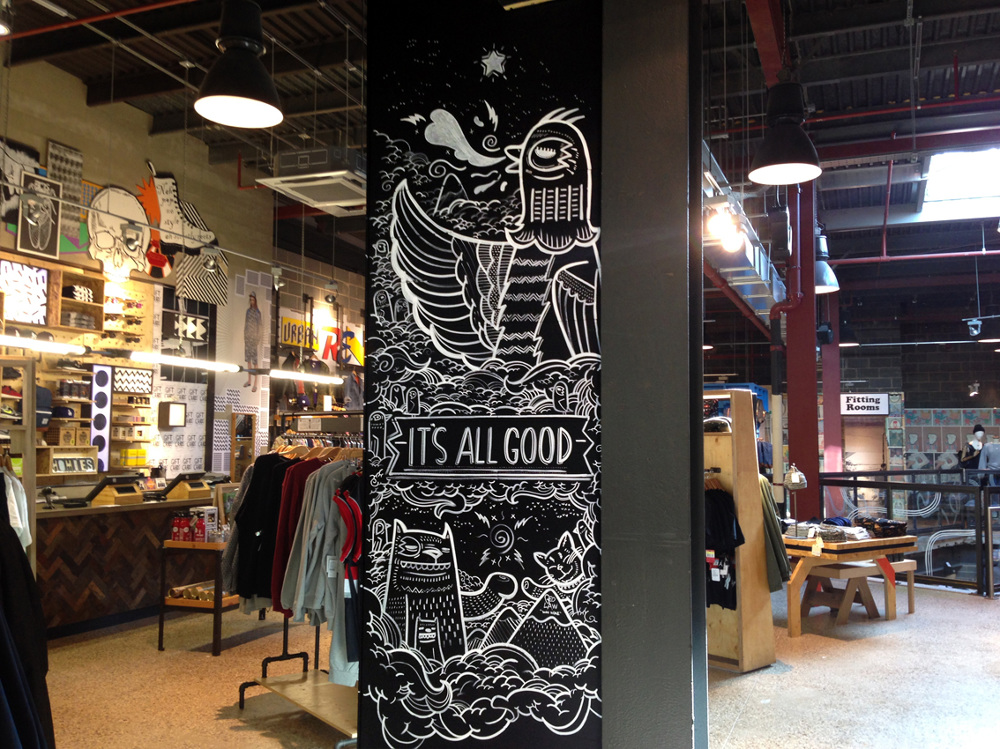 Murals / Installations Geo Law Illustration