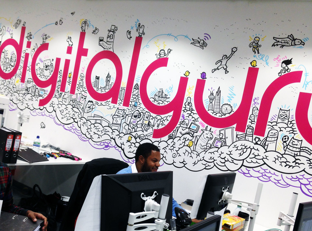 Digital Gurus Geo Law Illustration