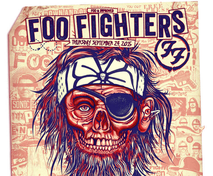 Zoltron x Foo Fighters, San Diego 2015 - zoltron