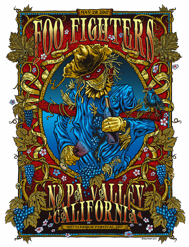 Foo Fighters, Bottlerock 2017 - zoltron