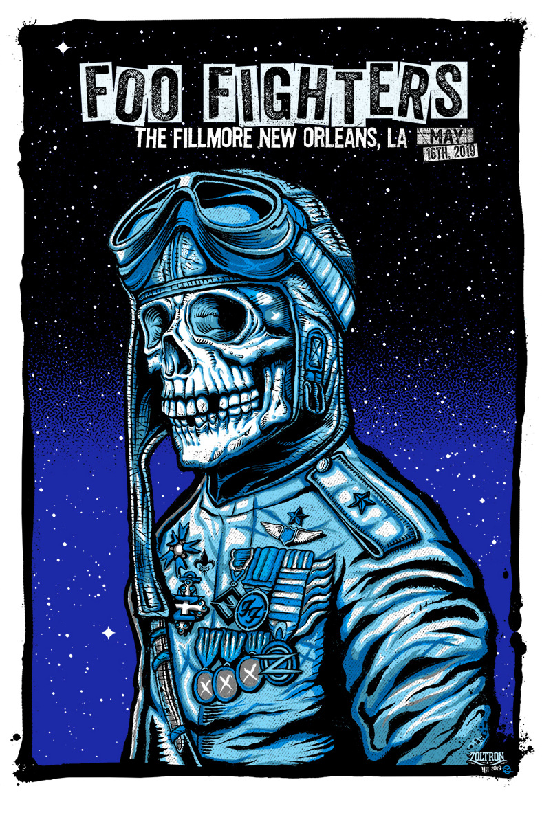 Coop Foo Fighters Poster
