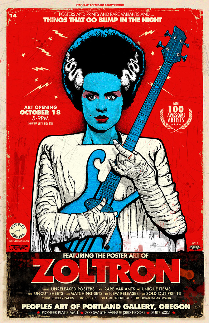 "Posters and Prints and Rare Variants.. And Things That Go Bump In the