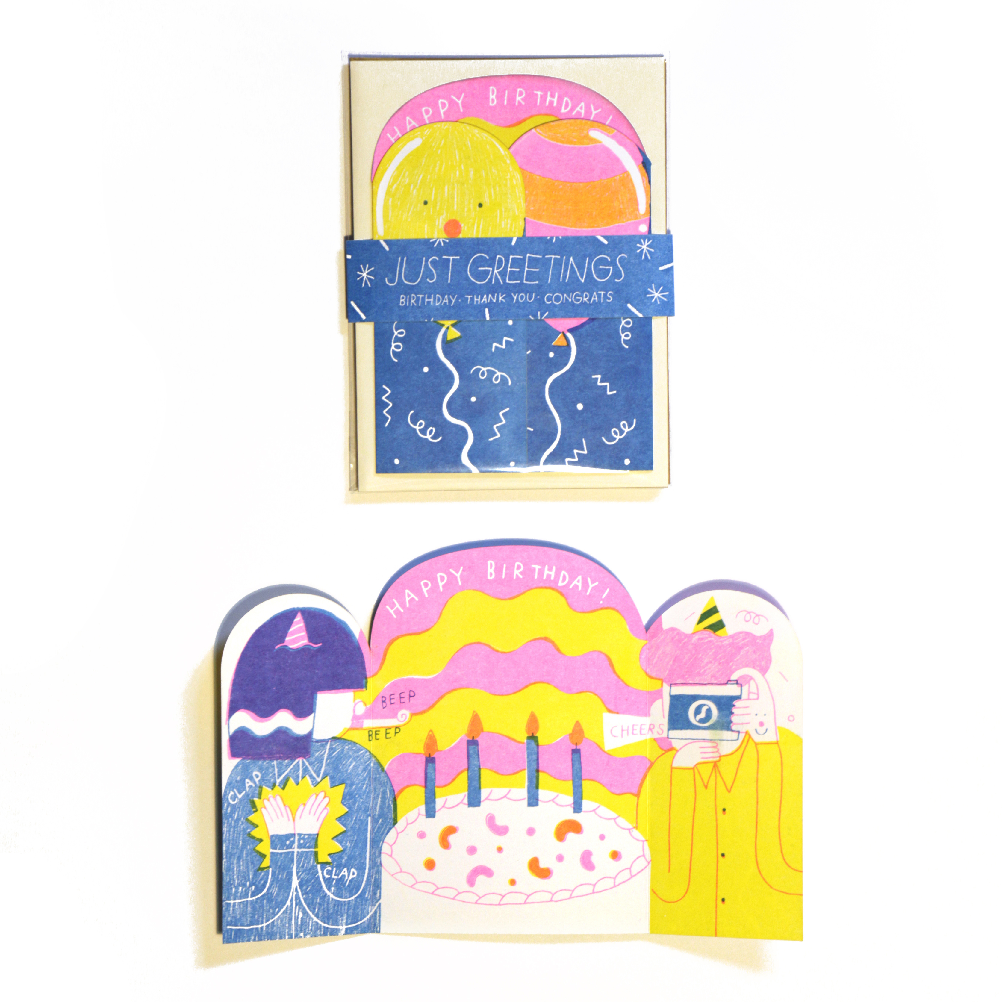 Just Greetings Never Press