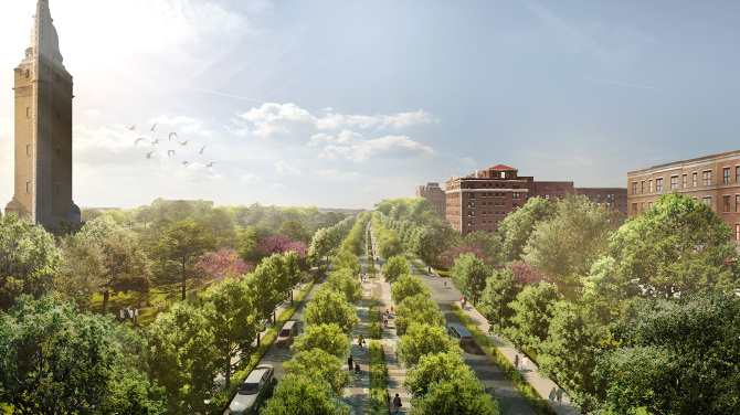 SLU: Chouteau Greenway Framework Plan - Sonny Xu