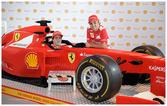 lego ferrari size