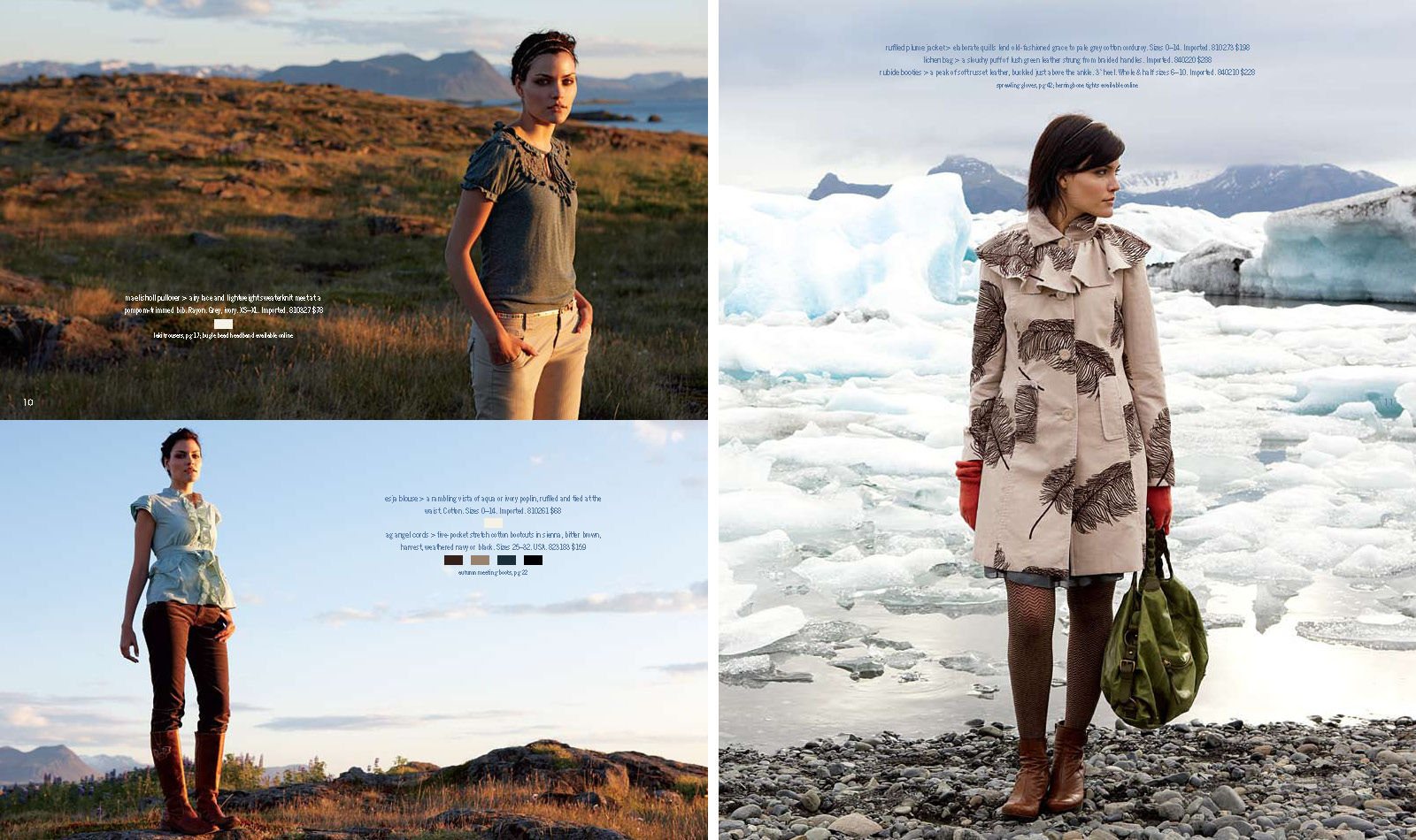 Anthropologie Catalog Layouts
