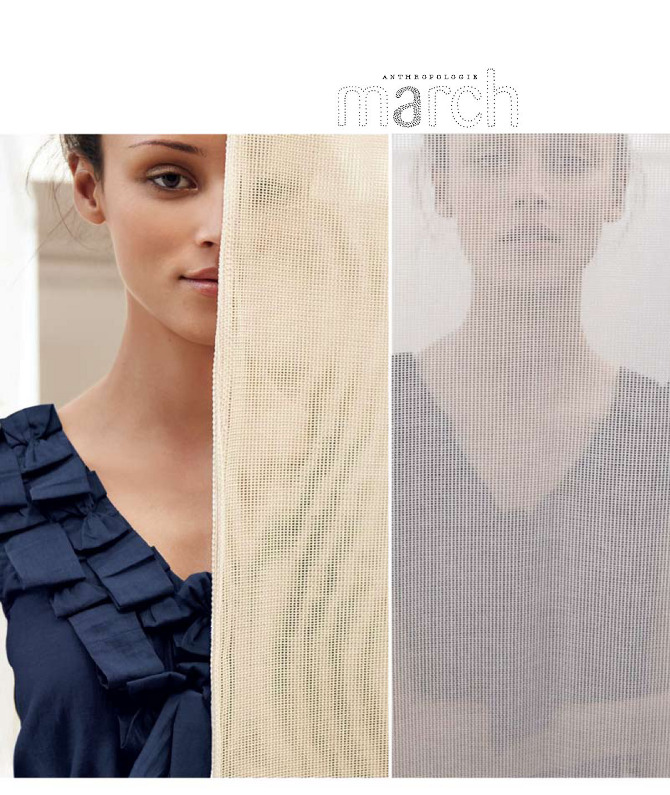 Anthropologie Catalog Design e bond work.