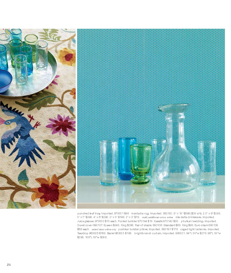 Anthropologie Catalog Design e bond work.