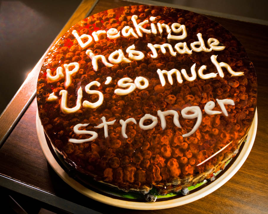 Break Up Cakes