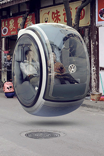 Volkswagen Hover Car Derek Man Lui