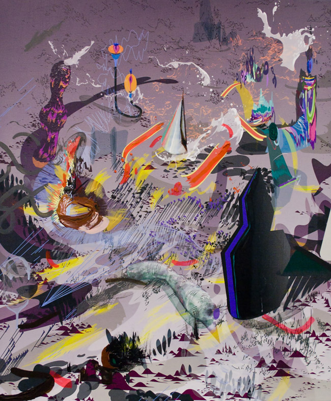 (paintings) 4 Hybrid Paintings Jiyoun LeeLodge