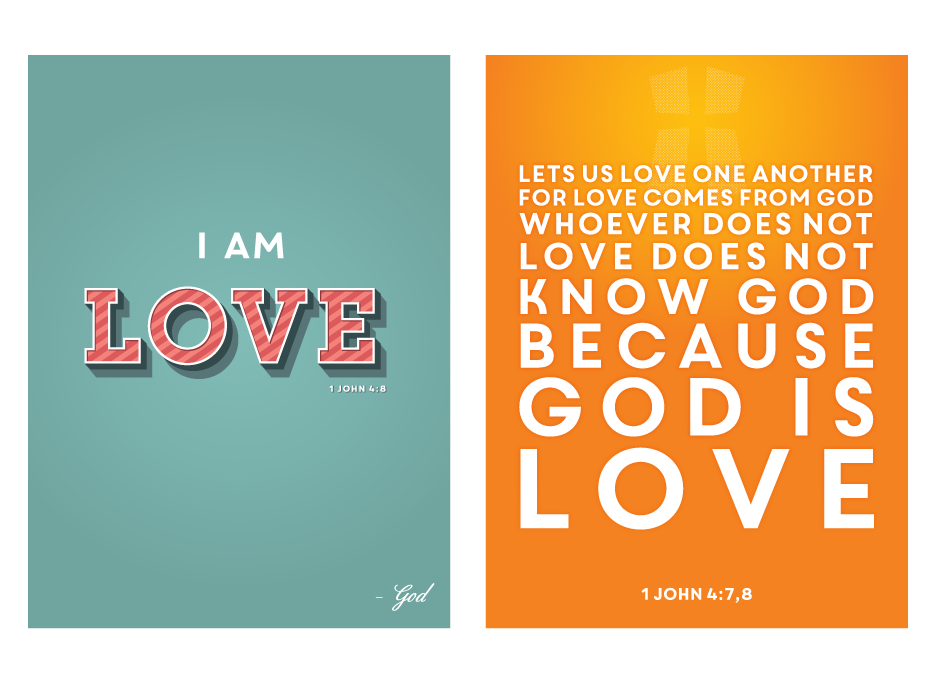 Scripture Posters - Nick Hughes Design Co.